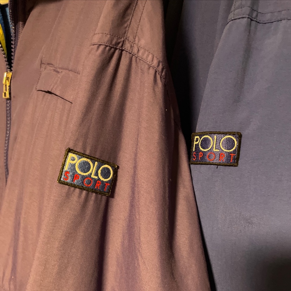 Two polo hi tech vintage jackets